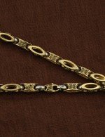 Цепь из лимонного золота