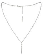 Колье из белого золота c бриллиантами