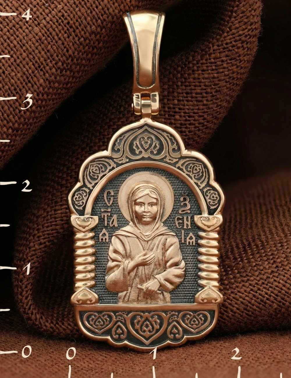 Образок из золота