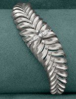 Браслет из белого золота c бриллиантами