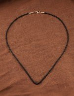 Шнурок шёлковый из золота c шёлковым шнурком