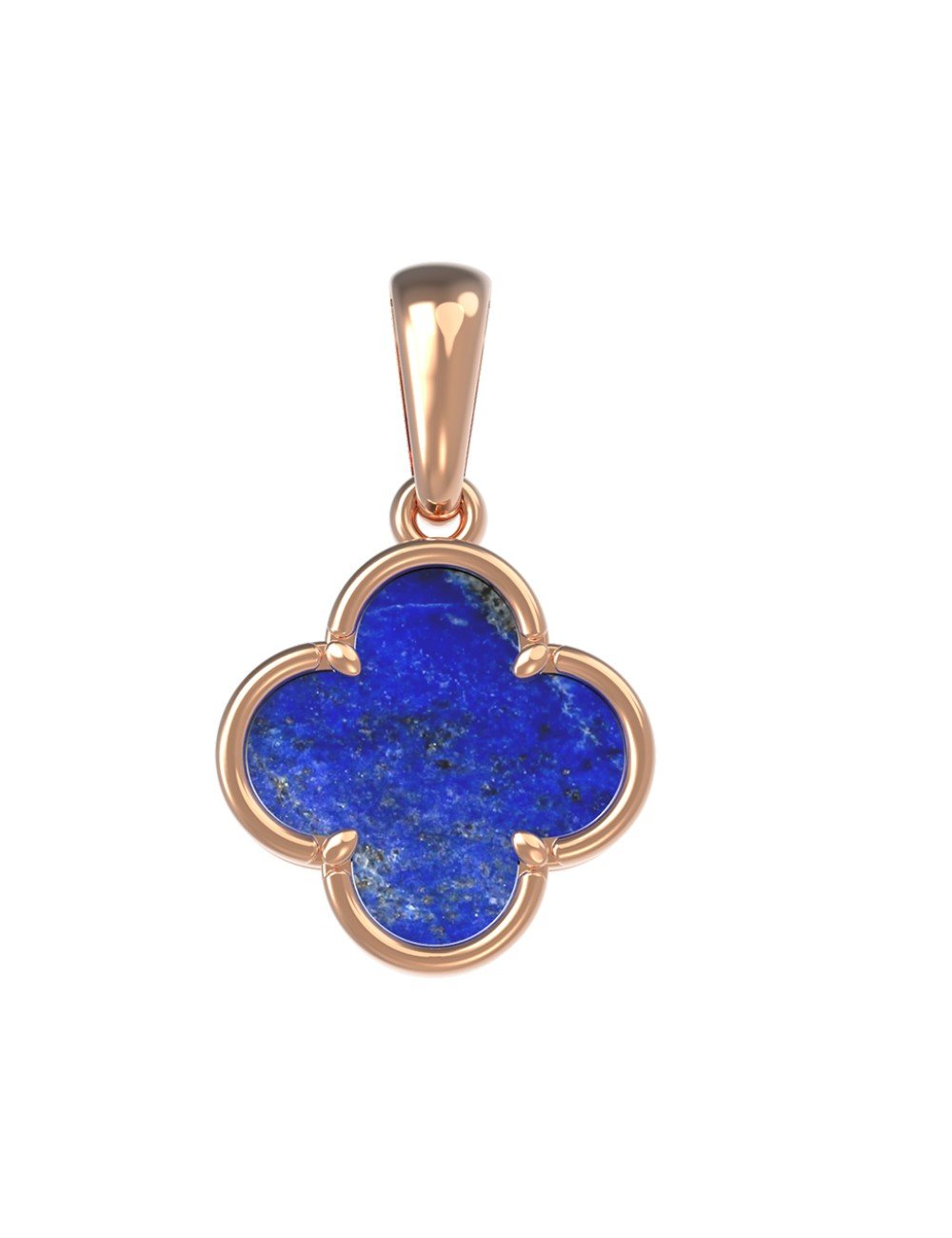Подвеска из золота c лазуритом