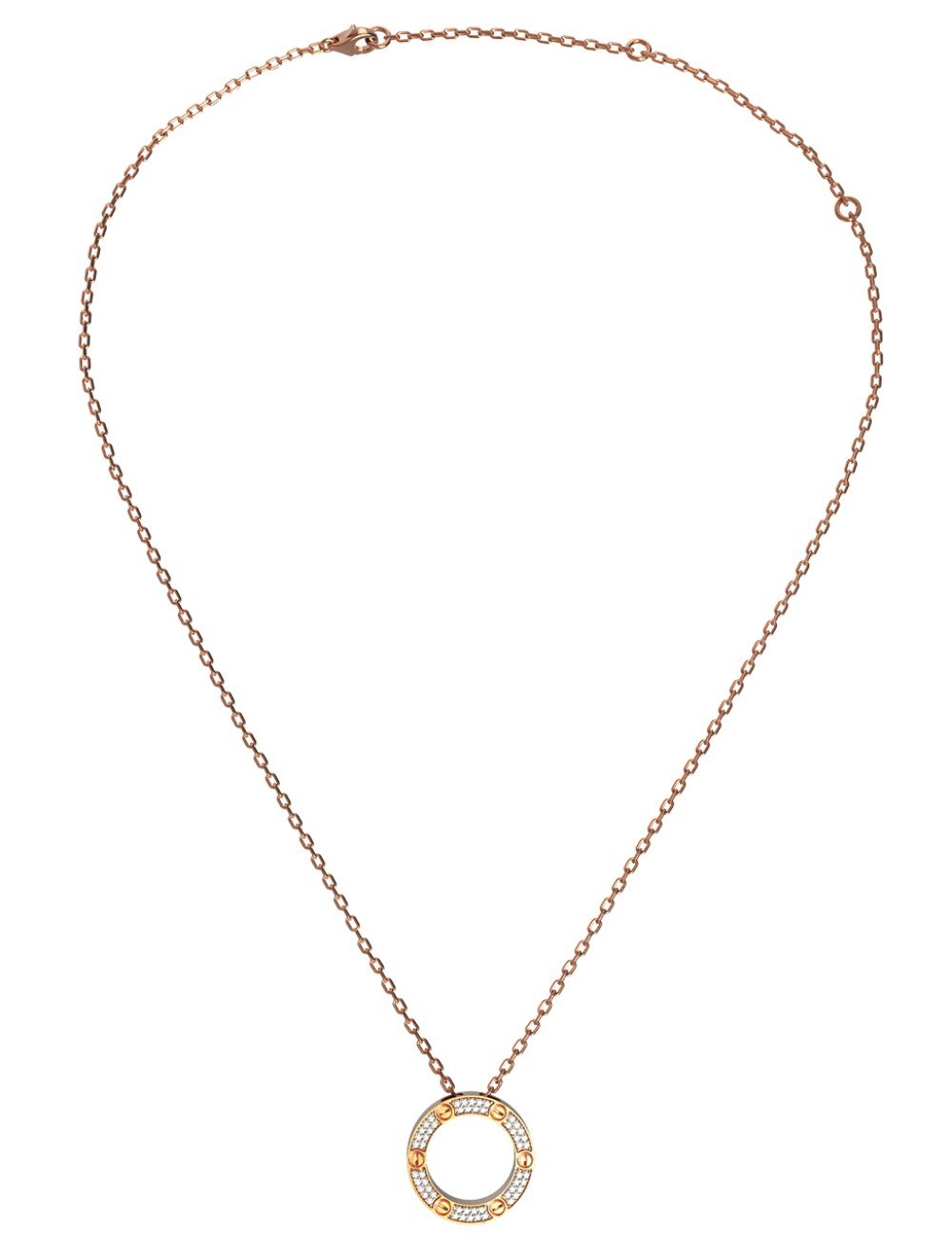 Колье из золота c бриллиантами