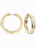 Серьги из лимонного золота c рубином