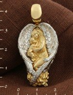 Образок из лимонного золота