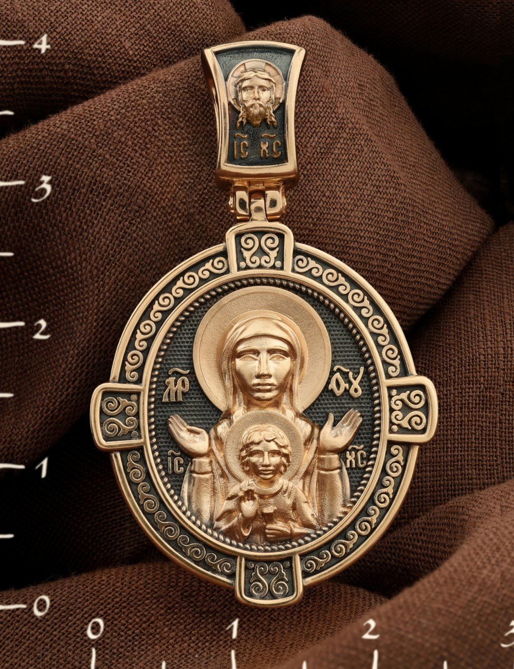 Образок из золота