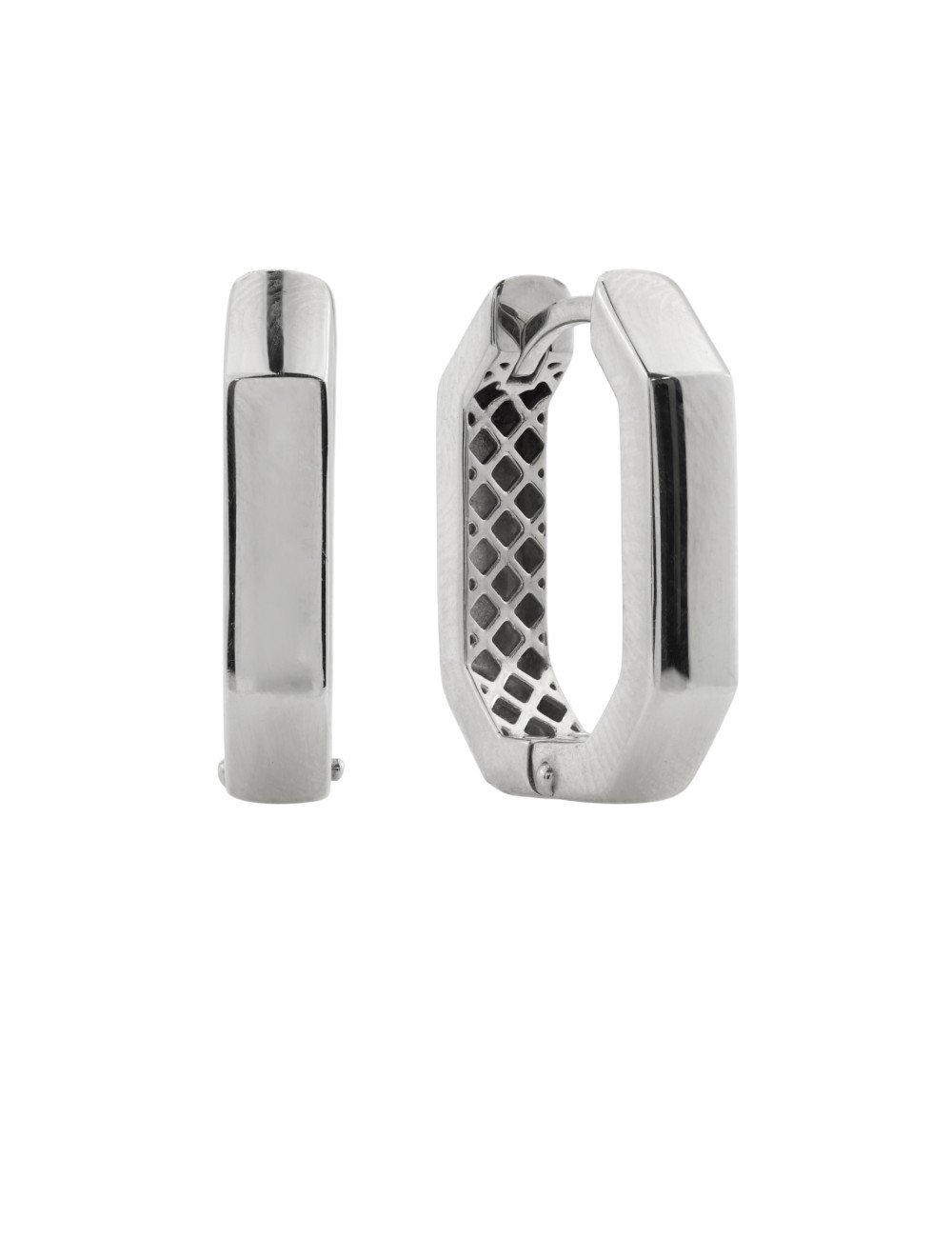 Серьги из белого золота