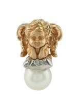 Подвеска из золота c жемчугом