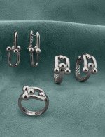 Кольцо из белого золота