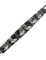 Браслет из белого золота c бриллиантами и ониксом