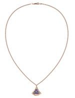 Колье из золота c лазуритом