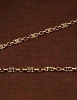 Цепь из золота c эмалью