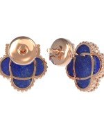 Серьги из золота c лазуритом