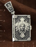 Образок из белого золота