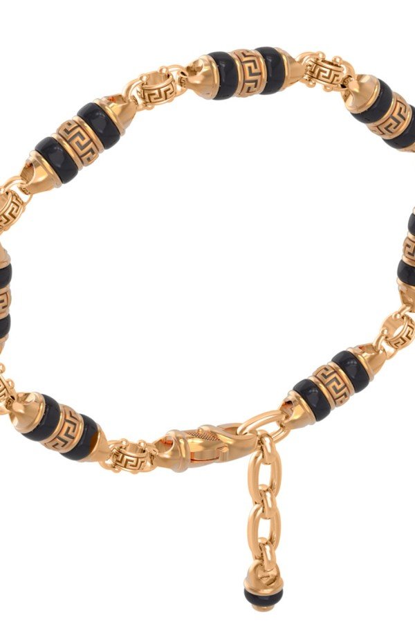 Браслет из золота c ониксом