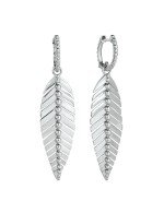 Серьги из белого золота