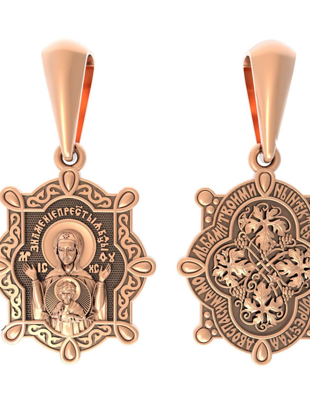 Образок из золота