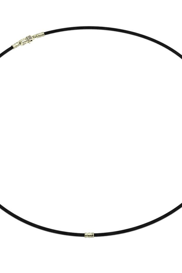 Шнурок шёлковый из зелёного золота c шёлковым шнурком