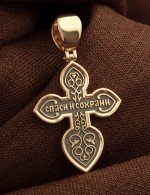Крест из золота