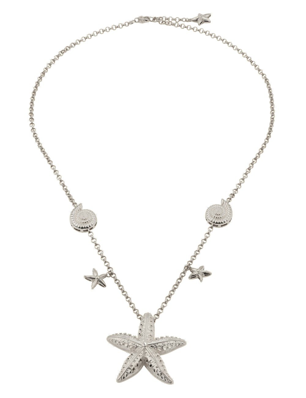 Колье из белого золота