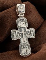 Крест из серебра 925 пробы