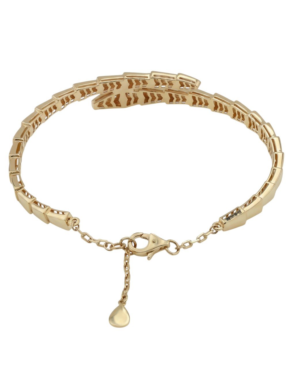 Браслет из лимонного золота c бриллиантами