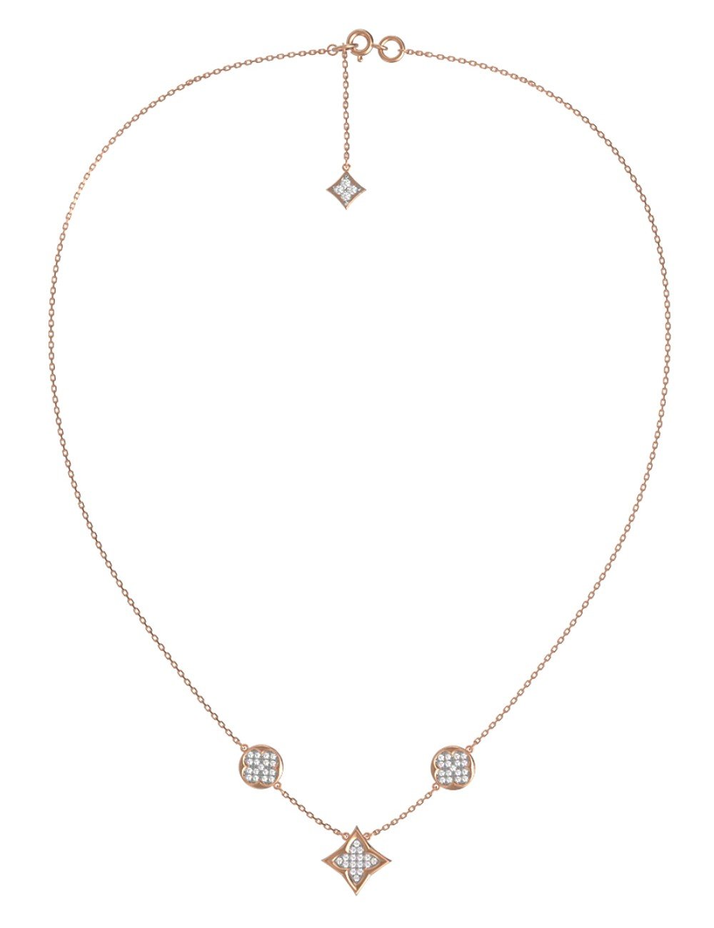 Колье из золота c бриллиантами