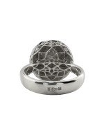 Кольцо из белого золота c бриллиантами