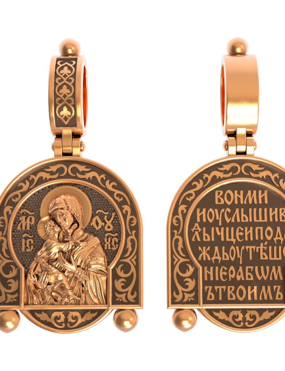 Образок из золота