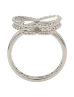 Кольцо из белого золота c рубином