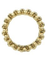 Кольцо из лимонного золота c бриллиантами