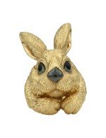 Кольцо из лимонного золота c эмалью