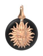 Подвеска из золота c ониксом