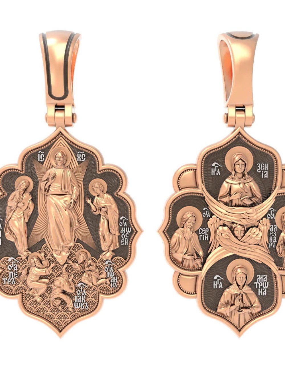 Образок из золота