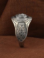 Кольцо из белого золота