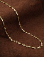 Цепь из лимонного золота