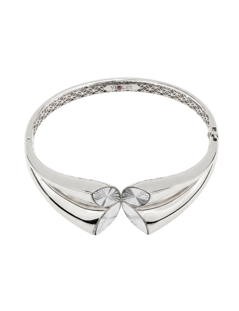 Браслет из белого золота c рубином