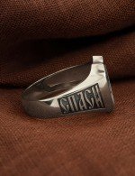 Кольцо из белого золота