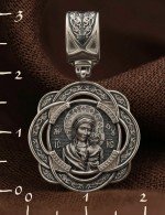 Образок из белого золота