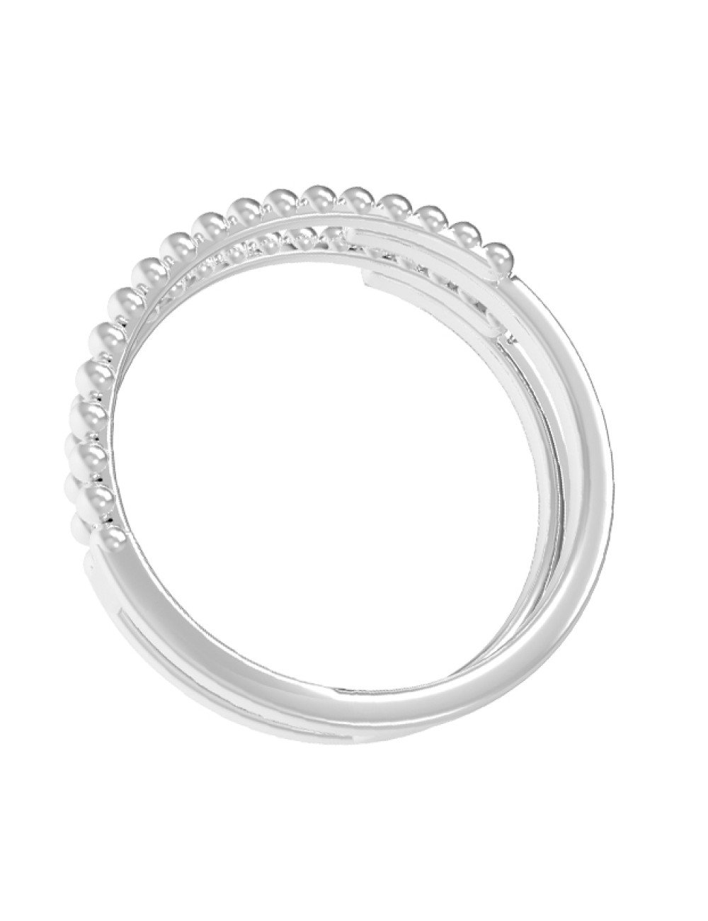 Кольцо из белого золота c бриллиантами