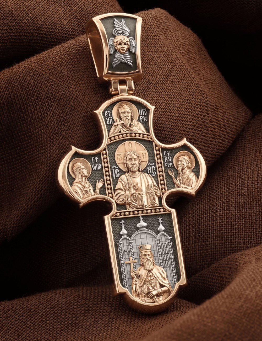 Крест из золота