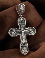 Крест из серебра 925 пробы