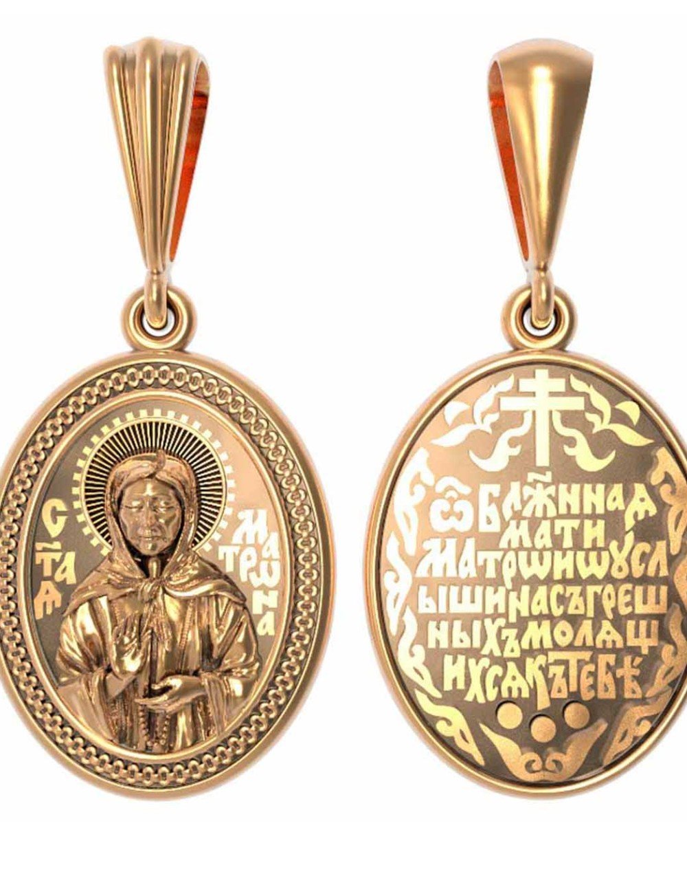 Образок из золота