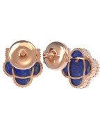 Серьги из золота c лазуритом