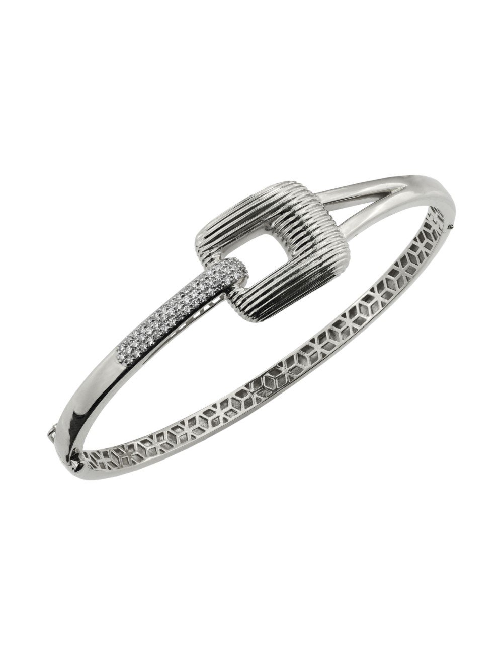 Браслет из белого золота c бриллиантами