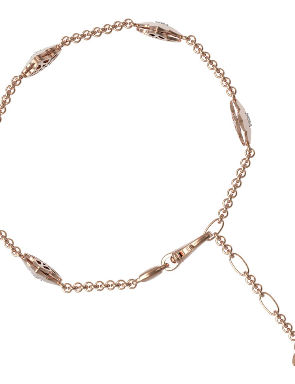 Браслет из золота c бриллиантами