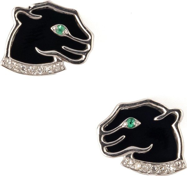 Серьги из белого золота