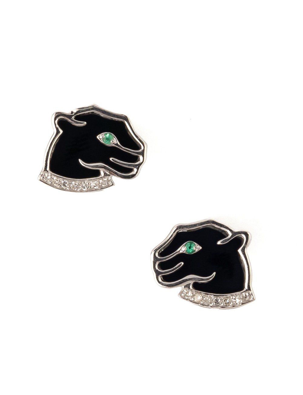 Серьги из белого золота