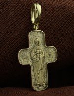 Крест из зелёного золота