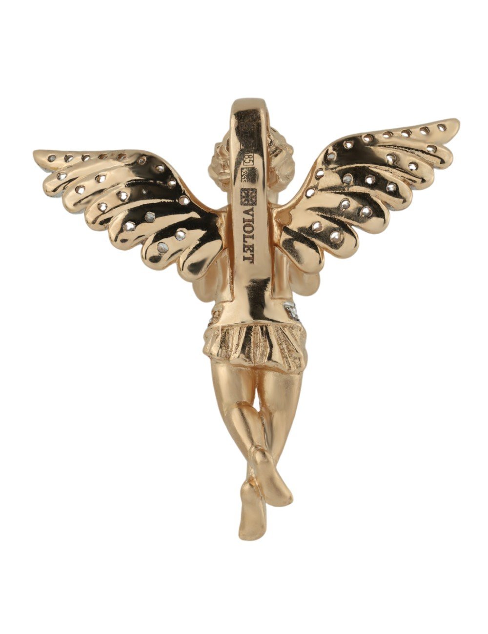 Подвеска из золота c фианитом